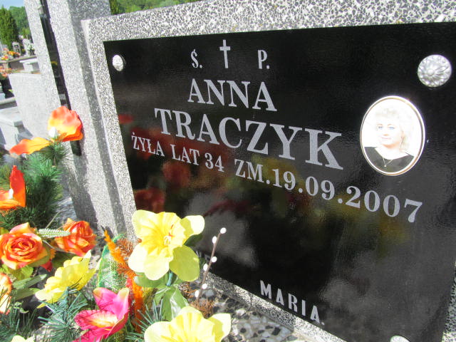 Anna Katarzyna Traczyk 1973 Kutno - Grobonet - Wyszukiwarka osób pochowanych